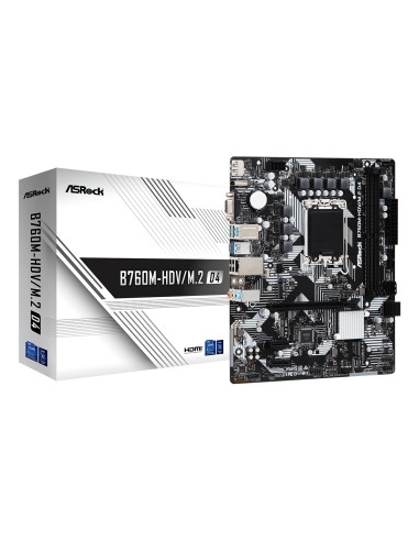 Asrock B760M-HDV M.2 D4 Intel B760 LGA 1700 micro ATX