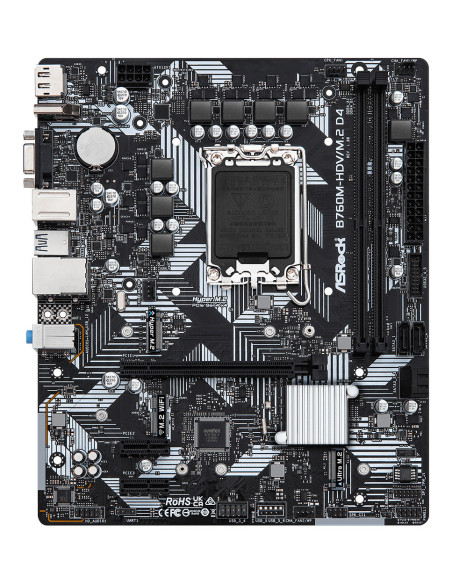 Asrock B760M-HDV M.2 D4 Intel B760 LGA 1700 micro ATX