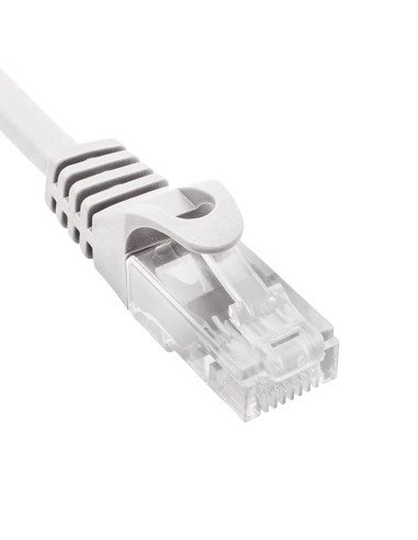 Phasak Cable de Red Cat.6 UTP Solido CCA Cat.6 UTP Gris 0.50M