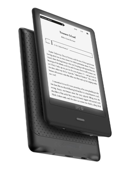 SPC Dickens Light 2 Pro lectore de e-book Pantalla táctil 8 GB Negro
