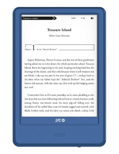 SPC Dickens Light 2 Pro lectore de e-book Pantalla táctil 8 GB Azul