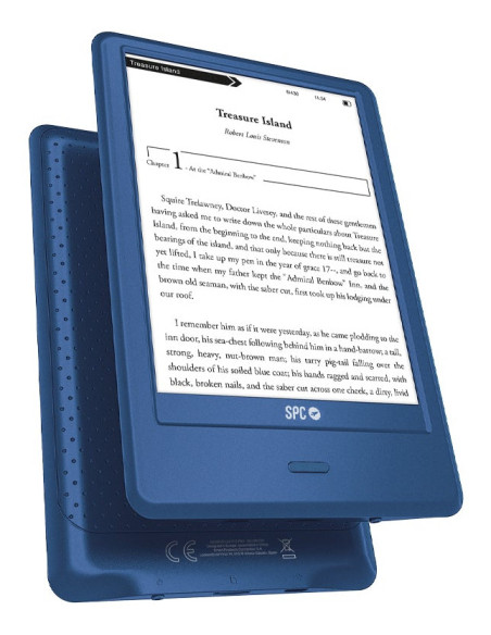 SPC Dickens Light 2 Pro lectore de e-book Pantalla táctil 8 GB Azul