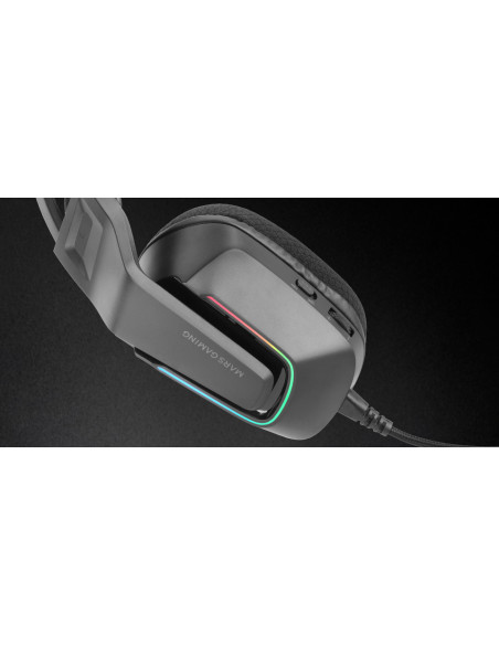 Mars Gaming MH-STRIKE Auriculares Alámbrico Diadema Juego Negro