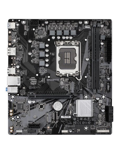 GIGABYTE H610M D3W DDR4 Placa base - Compatible con procesadores Intel Core de 14ª generación, VRM de 5+1+1 fases, hasta 3200