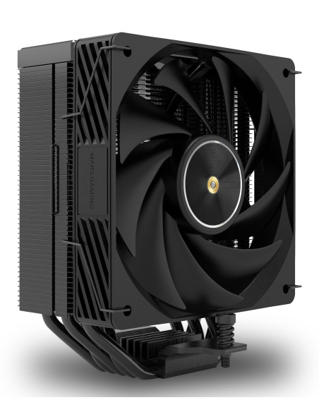 Mars Gaming MCPUX5 sistema de refrigeración para ordenador Procesador Refrigerador de aire 12 cm Negro 1 pieza(s)