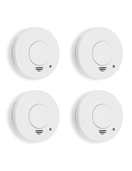 Smartwares 10.100.41 Pack 4 detectores de humo RM250 4