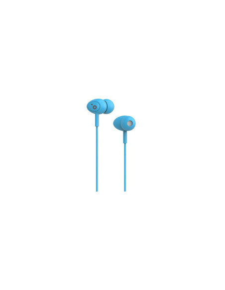 Sunstech POPSBL auricular y casco Auriculares Alámbrico Dentro de oído Música Azul