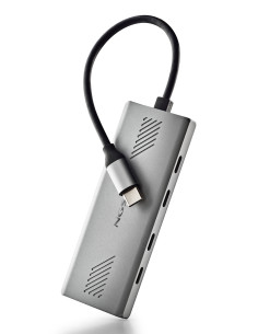 NGS WONDER4-C USB Tipo C 5000 Mbit s Plata