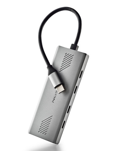 NGS WONDER4-C USB Tipo C 5000 Mbit s Plata