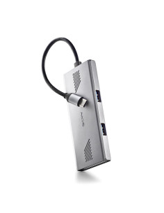 NGS WONDERDUO-C USB Tipo C 5000 Mbit s Plata