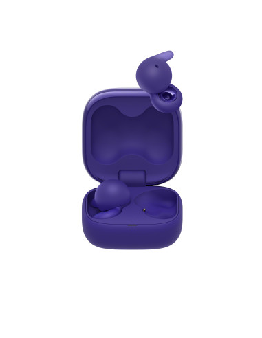 Sony LinkBuds Open WFL910V auricular y casco Auriculares Inalámbrico Dentro de oído Llamadas Música Bluetooth Violeta