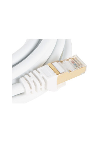 iggual IGG318621 cable de red Blanco 10 m Cat7 S FTP (S-STP)