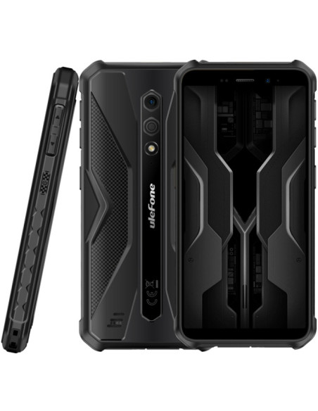 Ulefone Armor X12 13,8 cm (5.45") Ranura híbrida Dual SIM Android 13 Go edition 4G USB Tipo C 3 GB 32 GB 4860 mAh Negro