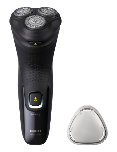 Philips X3021 00 afeitadora Máquina de afeitar de rotación Recortadora Negro