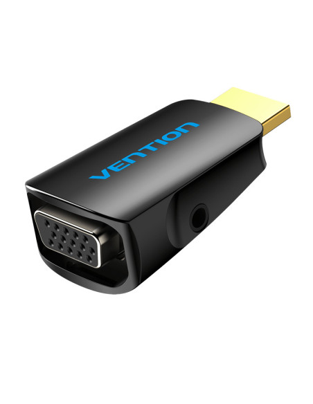 Vention Adaptador Conversor AIDB0  HDMI Macho a VGA Hembra  Audio Jack 3.5mm