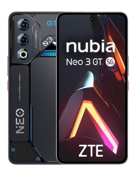 Nubia Neo 3 GT 5G 17,3 cm (6.8") SIM doble USB Tipo C 12 GB 256 GB 6000 mAh Gris