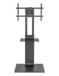 AISENS Soporte de Suelo con Bandeja DVD para Monitor TV 50kg de 37-86, Negro 2