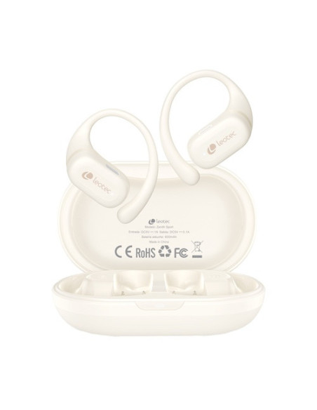 Leotec Auriculares Open Air Zenith Sport Beige