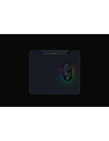 Razer HyperFlux V2 Alfombrilla de ratón para juegos Negro