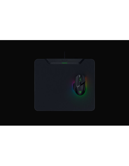 Razer HyperFlux V2 Alfombrilla de ratón para juegos Negro