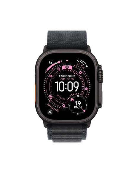 Apple Watch Ultra 3 OLED 49 mm Digital 422 x 514 Pixeles Pantalla táctil 5G Negro Wifi GPS (satélite)