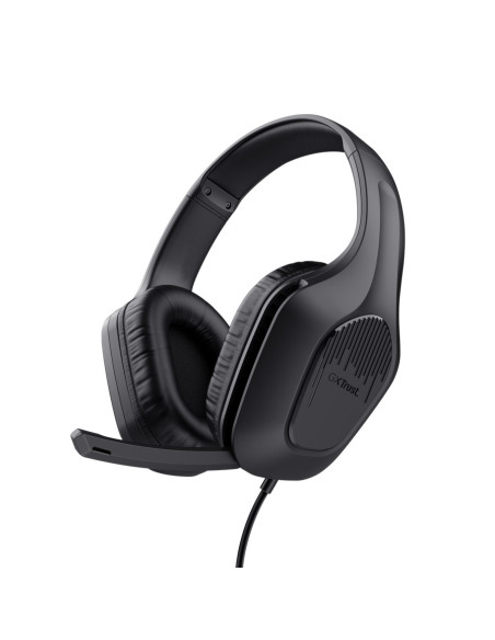 Trust GXT 417 Zirox Auriculares Alámbrico Diadema Juego Negro