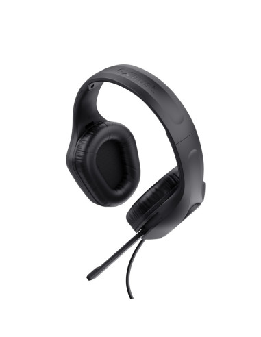 Trust GXT 417 Zirox Auriculares Alámbrico Diadema Juego Negro