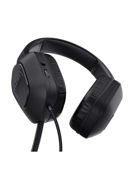 Trust GXT 417 Zirox Auriculares Alámbrico Diadema Juego Negro