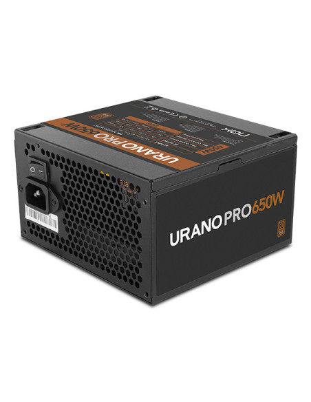 NOX Urano PRO 650W Bronze unidad de fuente de alimentación ATX Negro
