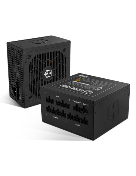 NOX Hummer GDM 1000W GOLD unidad de fuente de alimentación 20+4 pin ATX ATX Negro