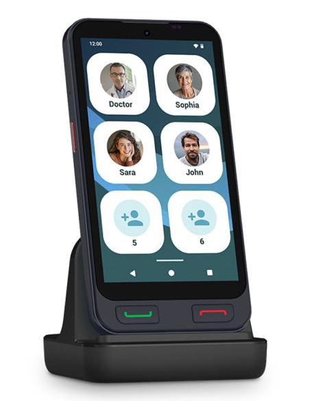 SPC ZEUS 2 12,7 cm (5") SIM doble Android 15 4G USB Tipo C 4 GB 64 GB 2300 mAh Negro