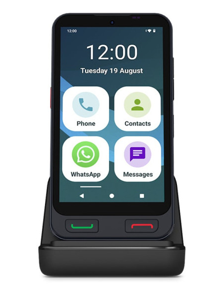 SPC ZEUS 2 12,7 cm (5") SIM doble Android 15 4G USB Tipo C 4 GB 64 GB 2300 mAh Negro