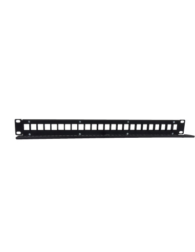 Phasak Panel frontal 19" RJ45 24P UTP Cat.6 Dual Block RJ45 - PA 3424
