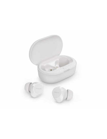 Philips TAT1209WT 00 auricular y casco Auriculares True Wireless Stereo (TWS) Dentro de oído Llamadas Música Bluetooth Blanco