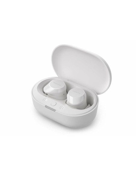 Philips TAT1209WT 00 auricular y casco Auriculares True Wireless Stereo (TWS) Dentro de oído Llamadas Música Bluetooth Blanco