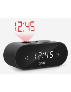 SPC Frodi Max Reloj despertador digital Negro