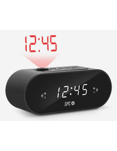 SPC Frodi Max Reloj despertador digital Negro