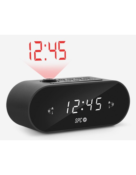 SPC Frodi Max Reloj despertador digital Negro