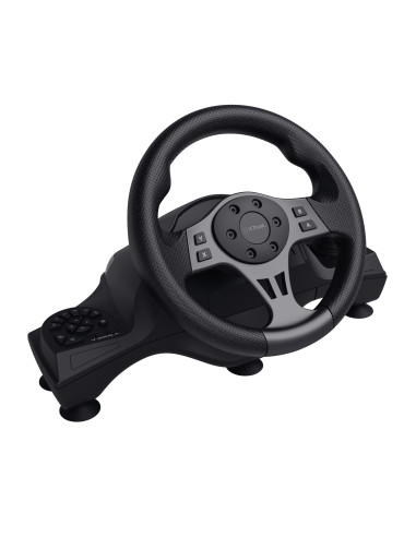 Trust GXT 289 Movi Negro USB Volante + Pedales Nintendo Switch, PlayStation 4, Xbox One S, Xbox One X, Xbox Series S, Xbox