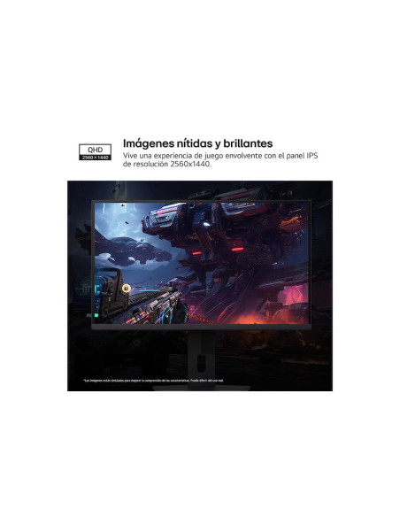 LG 27G610A-B pantalla para PC 68,6 cm (27") 2560 x 1440 Pixeles Quad HD LCD Negro