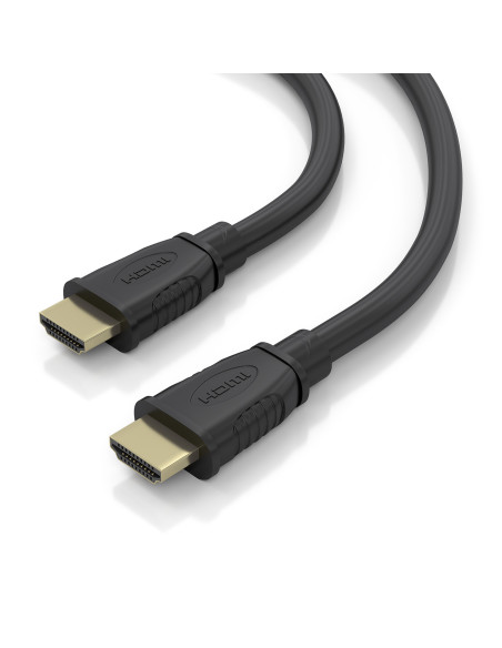 AISENS Cable HDMI V2.1 CCS Ultra Alta Velocidad   HEC 8K@60Hz 48Gbps, A M-A M, Negro, 2.0m