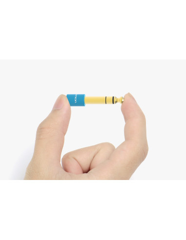 Vention Adaptador Jack VAB-S01-L  Jack 6.5 Macho - Jack 3.5 Hembra  Azul