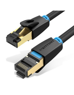 Vention Cable de Red RJ45 SFTP IKABJ Cat.8  5m  Negro