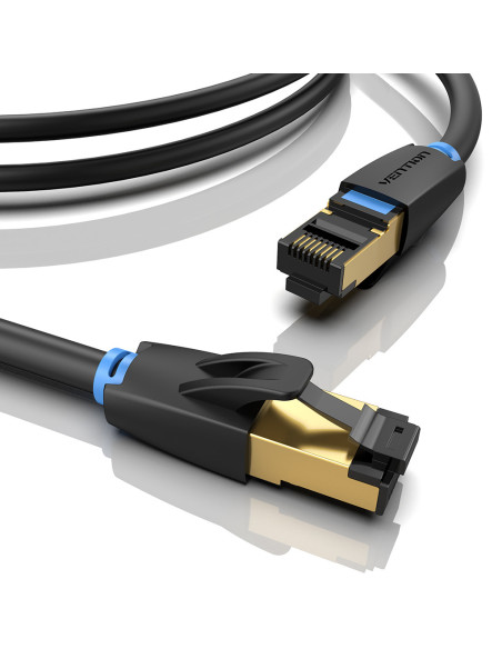 Vention Cable de Red RJ45 SFTP IKABJ Cat.8  5m  Negro