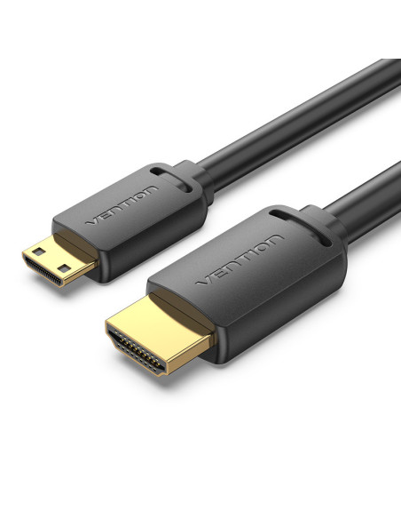 Vention Cable HDMI 4K AGHBG  HDMI Macho - Mini HDMI Macho  1.5m  Negro