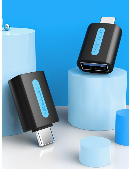 Vention Adaptador USB 3.0 CDUB0  USB Tipo-C Macho - USB Hembra