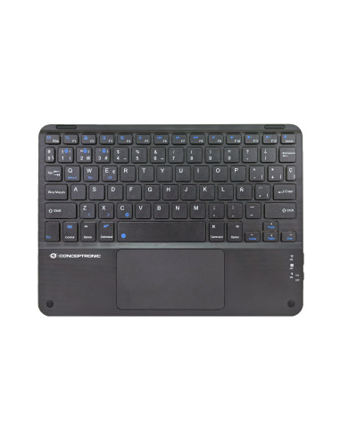 Conceptronic TOBIN01BES teclado Universal Bluetooth QWERTY Español Negro