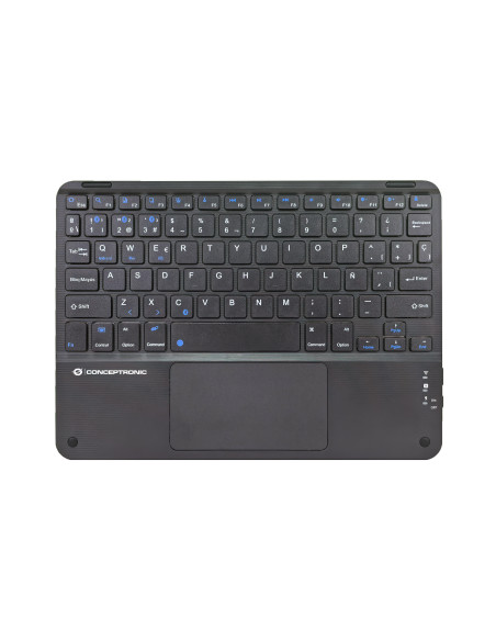 Conceptronic TOBIN01BES teclado Universal Bluetooth QWERTY Español Negro
