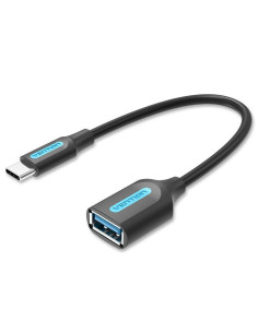 Vention Adaptador USB 3.1 Tipo-C CCVBB  USB Tipo-C Macho - USB Hembra