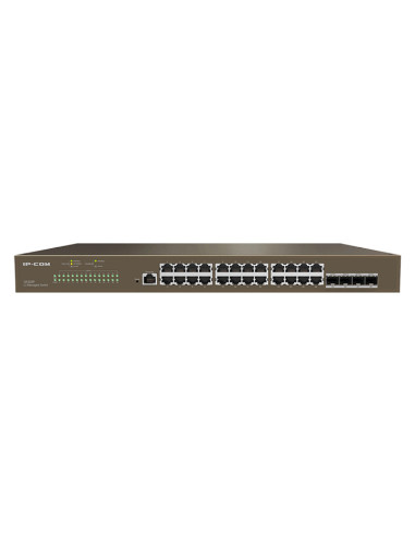 IP-COM Networks G5328F switch Gestionado L3 Gigabit Ethernet (10 100 1000) Gris